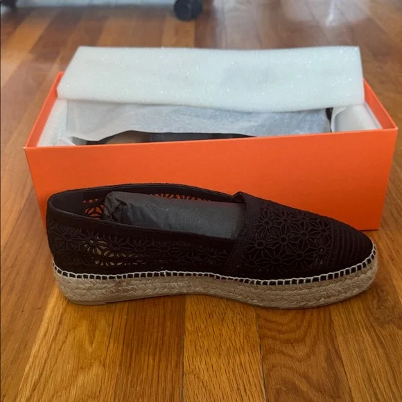 Castañer Black Espadrille Flats - Picture 1 of 4